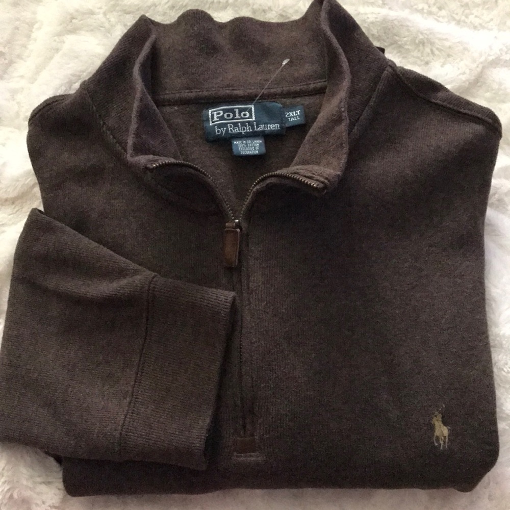(NWOT 🎈1 hour sale 🎈Ralph L. quarter Zip pullover